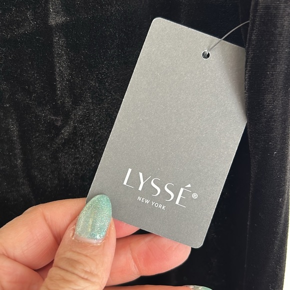 Lysse Black Velvet Pants - Picture 9 of 13